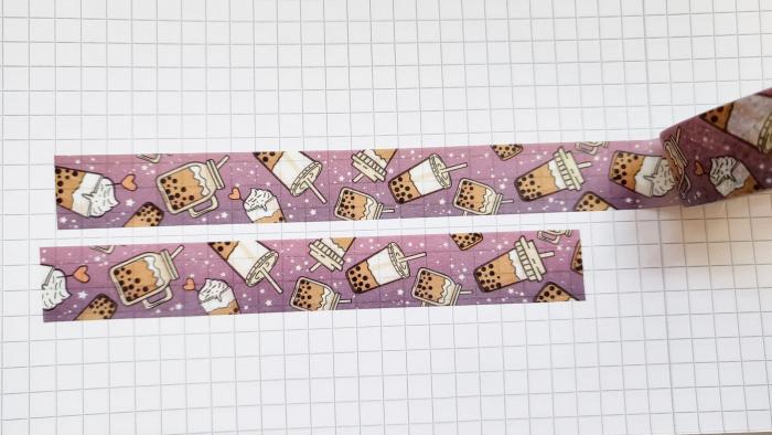 Washi Tape Bubble Tea